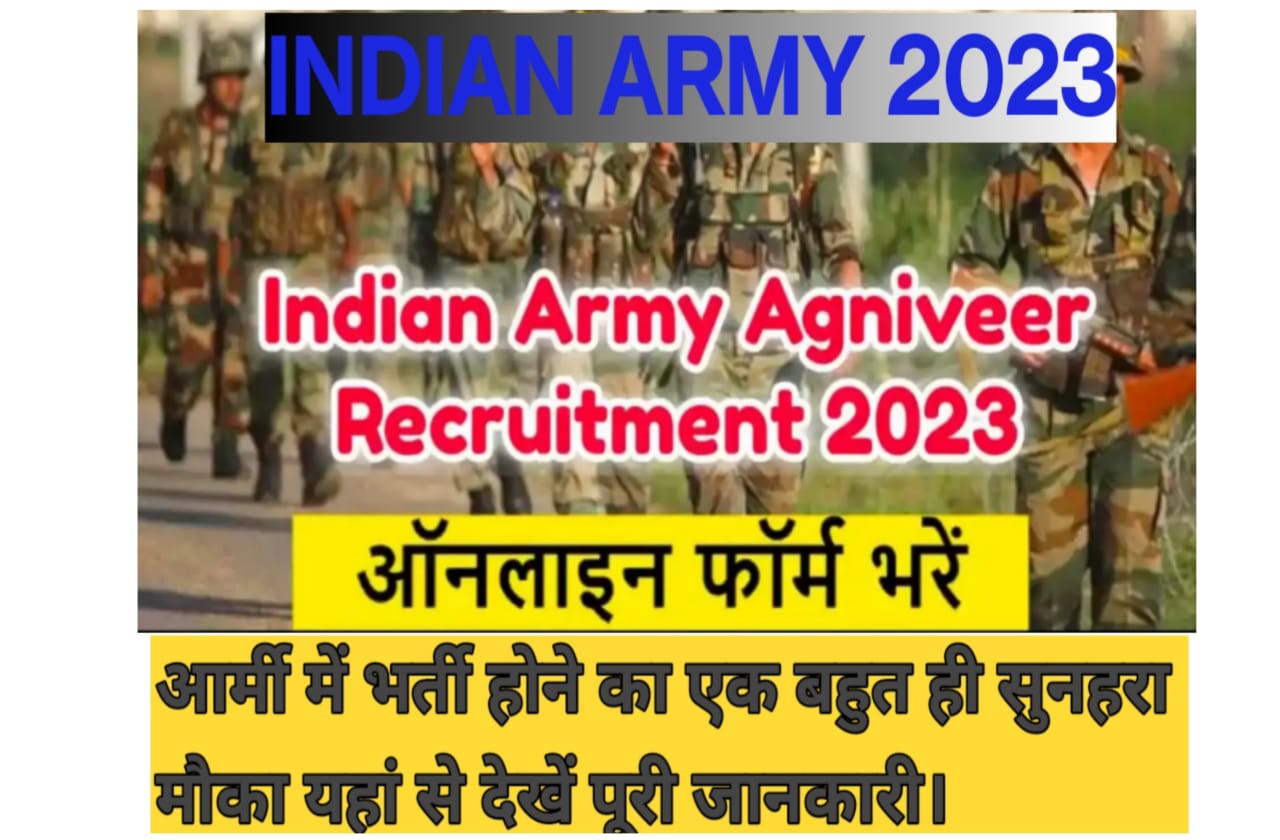 ARMY Agniveer Recruitment 2023