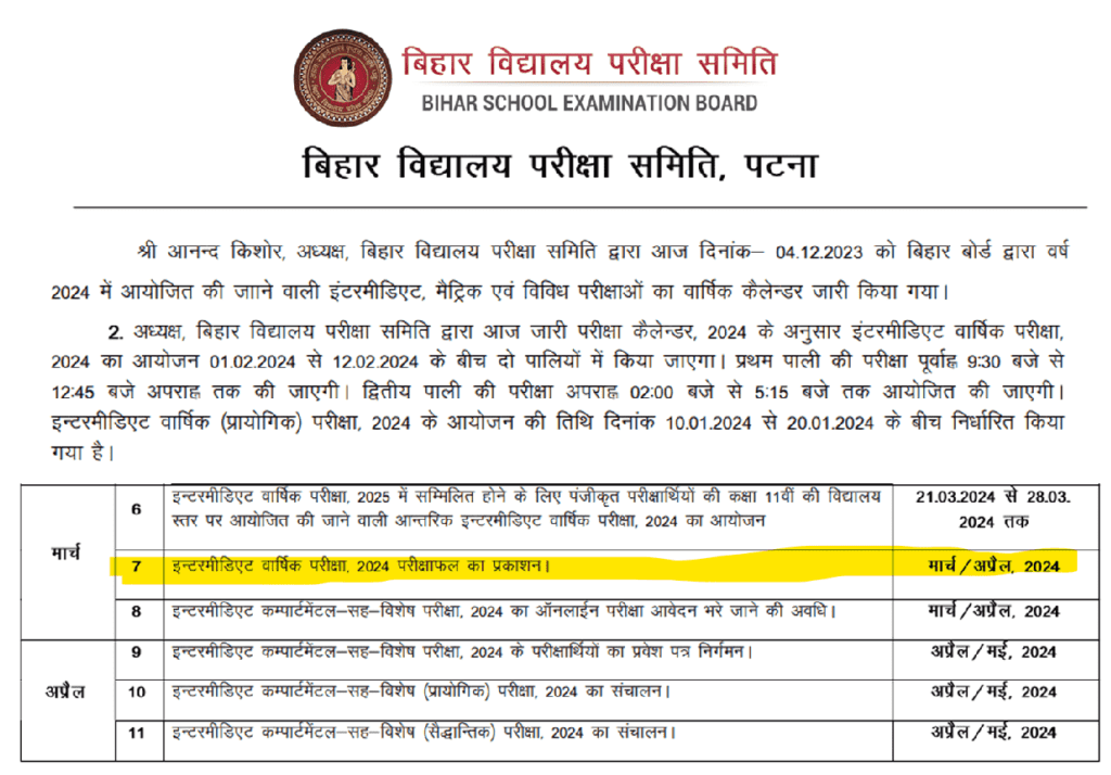 Bihar Board 12th Inter Result Kaise Check Kare?: जाने बिहार बोर्ड इंटर रिजल्ट कब आएगा, इस तरीके से चेक कर पाएंगे अपना रिजल्ट